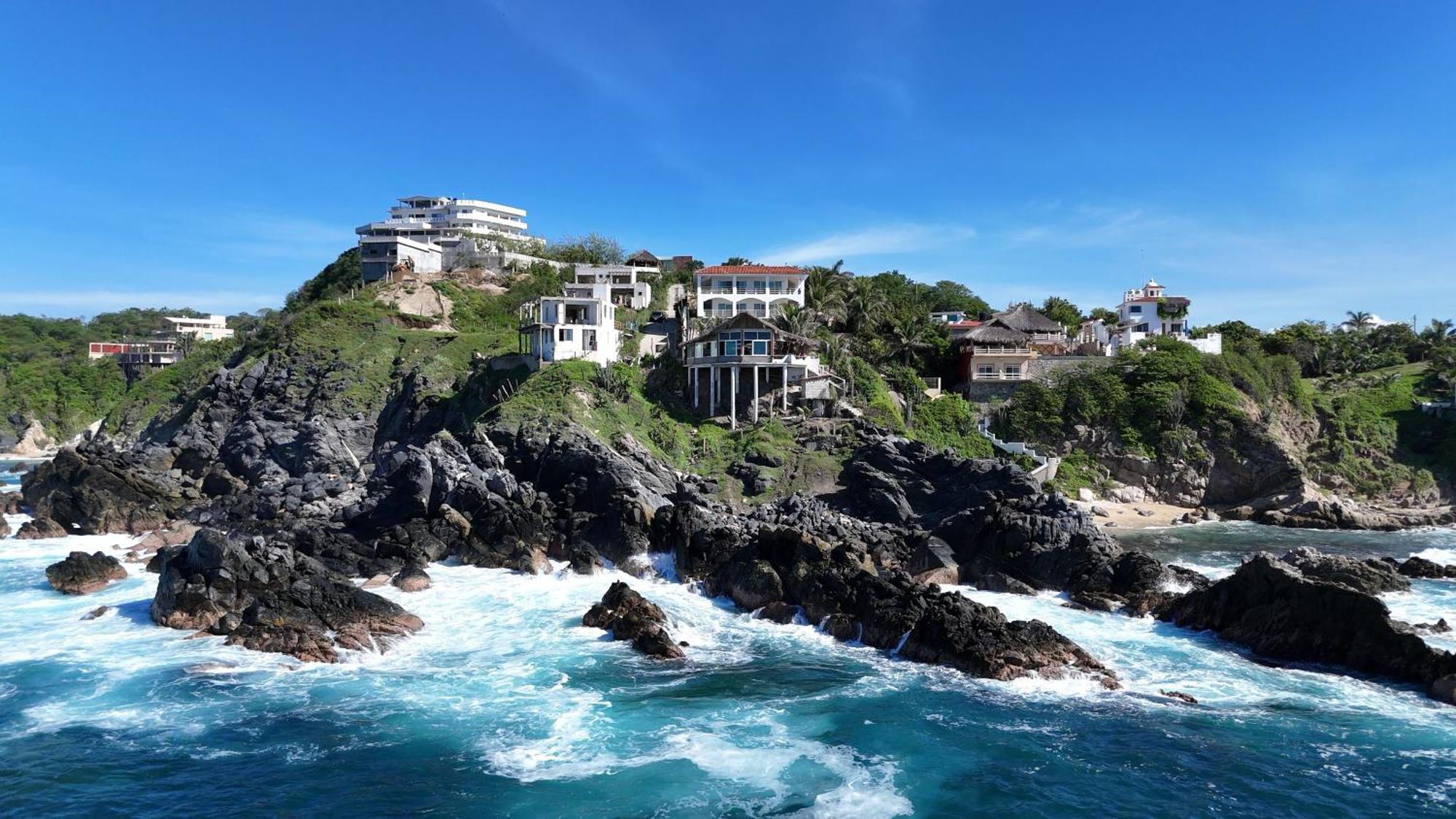 Hotel Luz De Mar ' Right On The Beach Cuatunalco 외부 사진